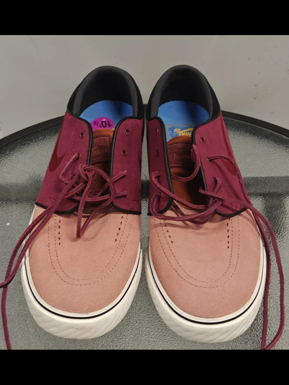 Size 10.5 - Nike Zoom Stefan Janoski+ SB Red Stardust